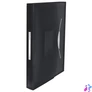Kép 2/2 - Harmonikamappa, A4, PP, 6 rekeszes, ESSELTE "Vivida", fekete