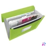 Kép 1/2 - Harmonikamappa, A4, PP, 6 rekeszes, ESSELTE "Vivida", zöld