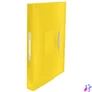 Kép 2/2 - Harmonikamappa, A4, PP, 6 rekeszes, ESSELTE "Vivida", sárga