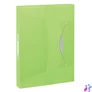 Kép 1/2 - Gumis mappa, 40 mm, PP, A4, ESSELTE "Vivida Jumbo", Vivida zöld