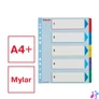 Kép 2/7 - Regiszter, laminált karton, A4 maxi, 1-5, újraírható, ESSELTE