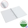 Kép 4/6 - Spirálfüzet, A5, kockás, 80 lap, ESSELTE "Colour`Breeze", zöld