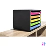 Kép 9/10 - Irattároló, műanyag, 5 fiókos, EXACOMPTA "Big-Box Plus Horizon Iderama"