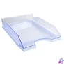 Kép 1/4 - Irattálca, műanyag, A4+, EXACOMPTA "Linicolor®", jégkék