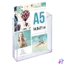 Kép 3/3 - Katalógustartó, fali, A5, álló, EXACOMPTA "Office", áttetsző