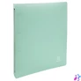 Kép 1/3 - Gyűrűs könyv, 4 gyűrű, 40 mm, A4, PP, EXACOMPTA, pasztell zöld