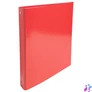 Kép 1/4 - Gyűrűs könyv, 4 gyűrű, 40 mm, A4, karton, EXACOMPTA "Iderama", piros