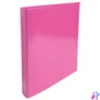 Kép 1/4 - Gyűrűs könyv, 4 gyűrű, 40 mm, A4, karton, EXACOMPTA "Iderama", rózsaszín