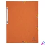 Kép 1/6 - Gumis mappa, prespán, A4, EXACOMPTA, narancs