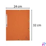 Kép 2/6 - Gumis mappa, prespán, A4, EXACOMPTA, narancs