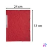 Kép 2/6 - Gumis mappa, prespán, A4, EXACOMPTA, piros