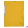 Kép 1/6 - Gumis mappa, prespán, A4, EXACOMPTA, sárga