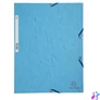 Kép 1/5 - Gumis mappa, prespán, A4, EXACOMPTA, türkiz