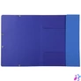 Kép 2/3 - Gumis mappa, karton, A4, EXACOMPTA "Forever®", kék