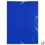 Kép 1/4 - Gumis mappa, PP, A4, EXACOMPTA "Opak", kék