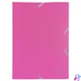 Kép 1/4 - Gumis mappa, PP, A4, EXACOMPTA "Opak", fukszia