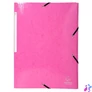 Kép 1/6 - Gumis mappa, karton, A4, EXACOMPTA "Iderama", pink