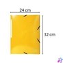 Kép 5/8 - Gumis, mappa, karton, A4, EXACOMPTA "Iderama", sárga