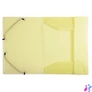 Kép 2/4 - Gumis mappa, PP, A4, EXACOMPTA "Chromaline Pastel", sárga