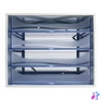 Kép 2/6 - Irattároló, műanyag, 4 fiókos, EXACOMPTA "Ecobox Linicolor", jégkék