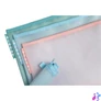 Kép 1/7 - Rendszerező tasak, cipzáras, hálós, A4, EXACOMPTA "Chromaline Pastel", vegyes színek