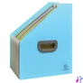 Kép 1/4 - Harmonika iratpapucs, 265x325 mm, PP, 12 rekeszes, EXACOMPTA "Pop`NCo", ciánkék