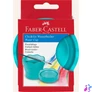 Kép 3/5 - Ecsettál, műanyag, FABER-CASTELL "Click&Go", türkiz