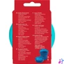Kép 4/5 - Ecsettál, műanyag, FABER-CASTELL "Click&Go", türkiz