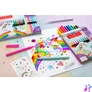 Kép 4/4 - Filctoll készlet, FABER-CASTELL "Unikornis" 10 különböző szín + 3 csillámos