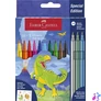 Kép 4/4 - Filctoll készlet, FABER-CASTELL "Dinoszaurusz" 10 különböző szín + 3 metál