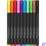 Kép 2/3 - Ecsetirón készlet, FABER-CASTELL "Black Edition" 10 különböző szín