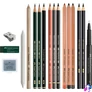 Kép 2/2 - Ceruza készlet, száraz technikákhoz, FABER-CASTELL "Discovery set", 17 db-os szett