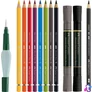 Kép 2/2 - Készlet akvarell technikához, FABER-CASTELL "Discovery Set Albrecht Dürer", 12 db-os szett