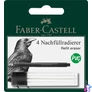 Kép 1/2 - Pótbél precíziós radírstifthez, 4 darabos, FABER-CASTELL