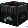 Kép 2/2 - Színes ceruza készlet, háromszögletű, FABER-CASTELL "Black Edition",  100 különböző szín