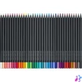 Kép 2/2 - Színes ceruza készlet, háromszögletű, FABER-CASTELL "Black Edition",  36 különböző szín