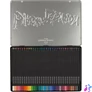 Kép 2/2 - Színes ceruza készlet, háromszögletű, fémdobozban, FABER-CASTELL "Black Edition",  36 különböző szín