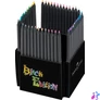 Kép 2/3 - Színes ceruza készlet, háromszögletű, FABER-CASTELL "Black Edition",  50 különböző szín