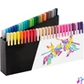 Kép 2/2 - Ecsetirón készlet, tartóval, FABER-CASTELL "Black Edition", 50 különböző szín