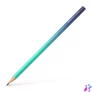 Kép 1/2 - Grafitceruza, B, háromszögletű, FABER-CASTELL "Flow", türkiz-kék