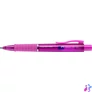 Kép 1/2 - Golyóstoll, 1 mm, XB, nyomógombos, fukszia testszín, FABER-CASTELL "Poly Ball View Aurora", kék