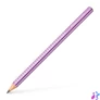 Kép 1/2 - Grafitceruza, B, háromszögletű, FABER-CASTELL "Sparkle Jumbo",  metál lila
