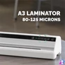 Kép 4/9 - Laminálógép, A3, 80-125 mikron, FELLOWES "Saturn 3i"
