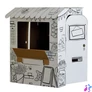 Kép 1/6 - Játékház, színezhető, karton, FELLOWES, Piactér