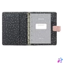 Kép 2/2 - Kalendárium, gyűrűs, betétlapokkal, pocket méret, FILOFAX, "Confetti", rózsakvarc