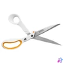 Kép 1/6 - Szabóolló, 25 cm, FISKARS "Amplify", fehér