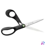Kép 3/3 - Olló, általános, 21 cm, FISKARS "Functional Form Renew", fekete