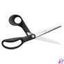 Kép 3/3 - Olló, általános, 25 cm, FISKARS "Functional Form Renew", fekete