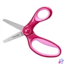 Kép 3/6 - Olló, óvodai, 13 cm, FISKARS, csillámos rózsaszín