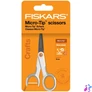 Kép 1/5 - Olló, általános, tapadásmentes, 13 cm, FISKARS "MicroTip Titanium", fehér
